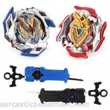 BBwin Battling Tops Bey Battle Burst Turbo Set 4D Gyros Toy Spinning Top with 2 Sword Launchers for Children Boy B07MZXY84W